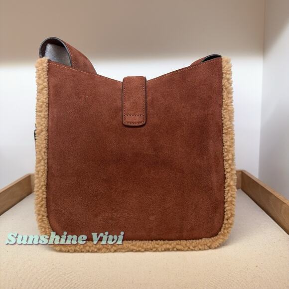 NWT Coach CCZ26 Hadley Convertible Crossbody Bag Vintage Brown Gold Multi - Picture 4 of 8